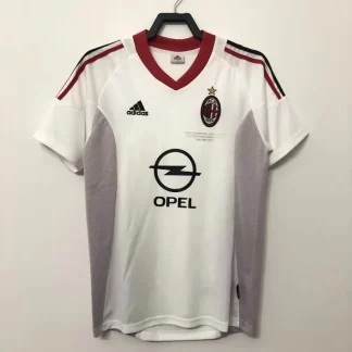 Camiseta Fútbol Retro AC Milan Visitante 2002/2003 Calidad Tailandesa