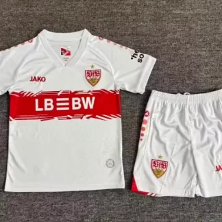 2025/2026 VfB Stuttgart Camiseta de Fútbol Local Calidad Tailandesa Talla Infantil
