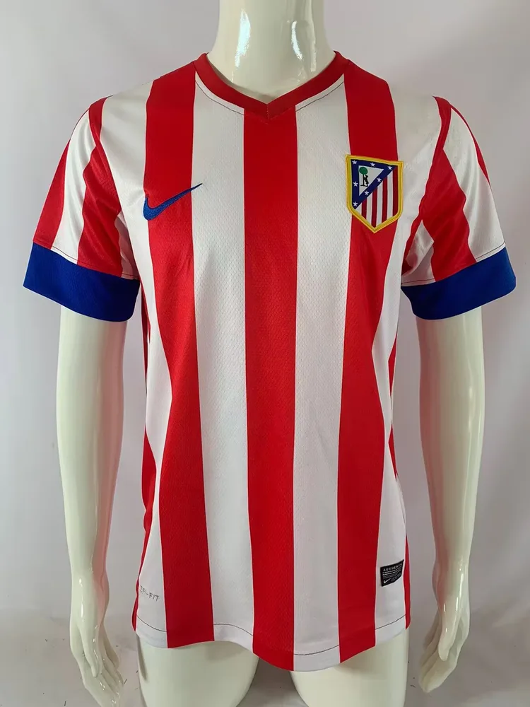 2012-2013 Retro Atletico Madrid Local Camiseta de Fútbol Calidad Tailandesa
