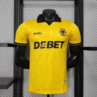 2025/2026 Versión Jugador Wolverhampton Wanderers Primera Equipación Camiseta de Fútbol Calidad Tailandesa