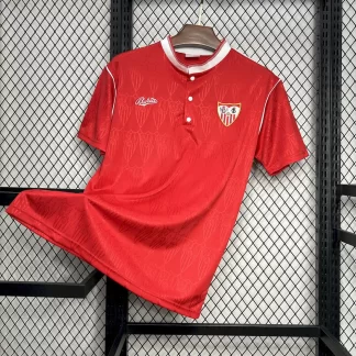 1991/1992 Retro Camiseta Visitante Sevilla Calidad Tailandesa