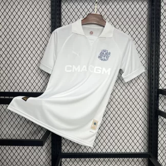 2024/2025 Camiseta 125 Aniversario Olympique de Marseille Blanca Calidad Tailandesa