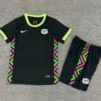 2025 Camiseta de Fútbol Visitante Australia AAA calidad aficionado Talla Infantil