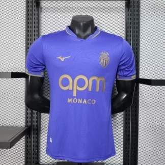 2025/2026 Camiseta de fútbol Versión Jugador AS Monaco Visitante calidad tailandesa