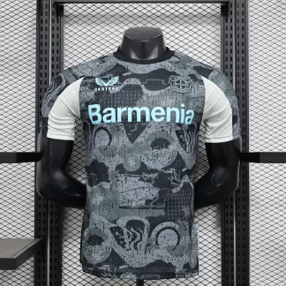 Camiseta de Fútbol Tercera Visitante Edición Jugador 2024/2025 del Bayer Leverkusen Calidad Tailandesa