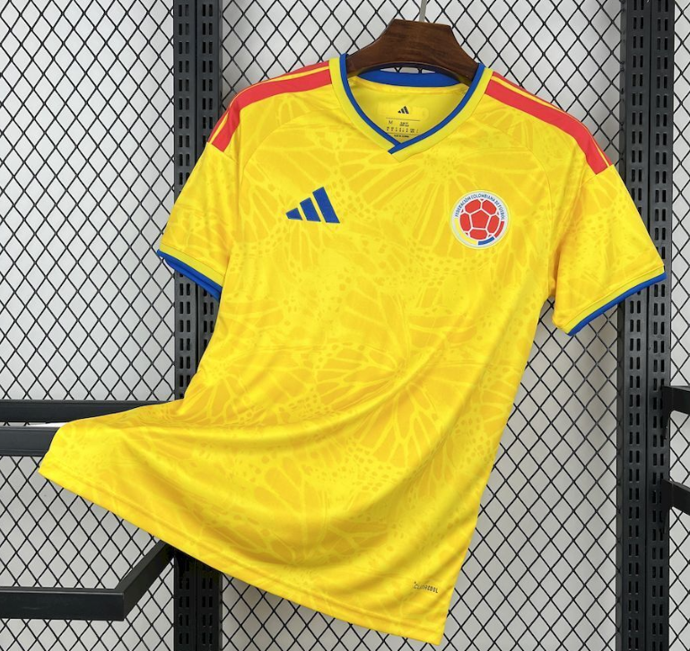 2026 Camiseta Local de la Selección de Colombia 1:1 Calidad Tailandesa