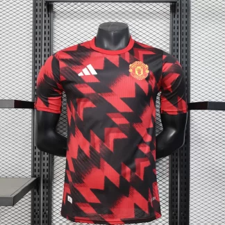 2025/2026 Versión Jugador Manchester United entrenamiento uniformes 01 Camiseta Fútbol Calidad Thai