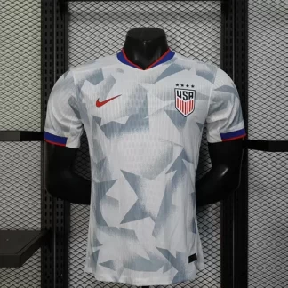 2025/2026 Versión Jugador Camiseta de Fútbol Local Selección Nacional de Estados Unidos Calidad Tailandesa
