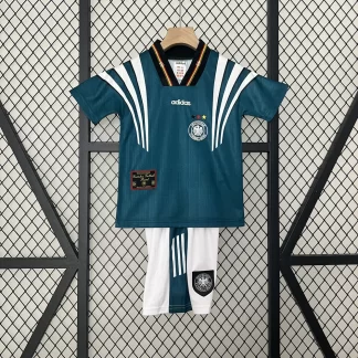 Camiseta Retro 1996 Alemania Visitante Fútbol AAA calidad fan Talla Infantil