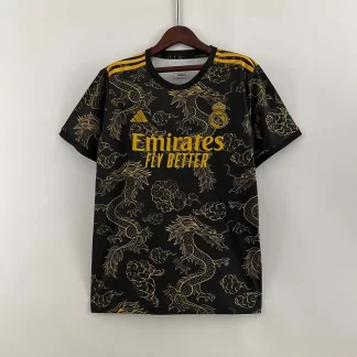Camiseta de Fútbol Real Madrid Edición Especial Dragón Dorado 2023/2024 Calidad Tailandesa