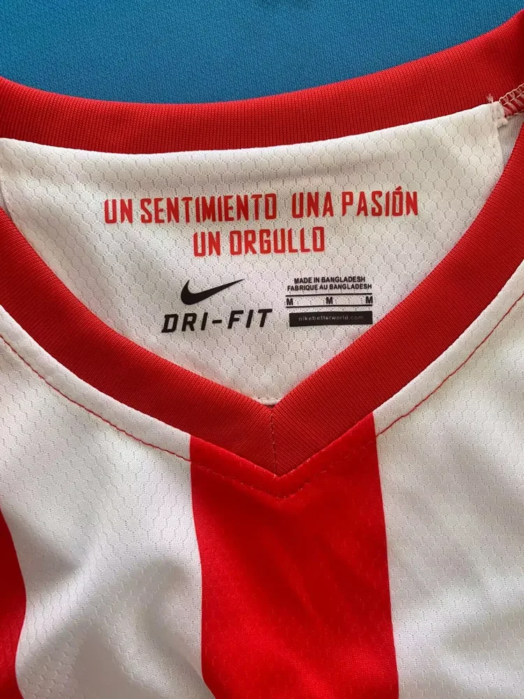 2012-2013 Retro Atletico Madrid Local Camiseta de Fútbol Calidad Tailandesa