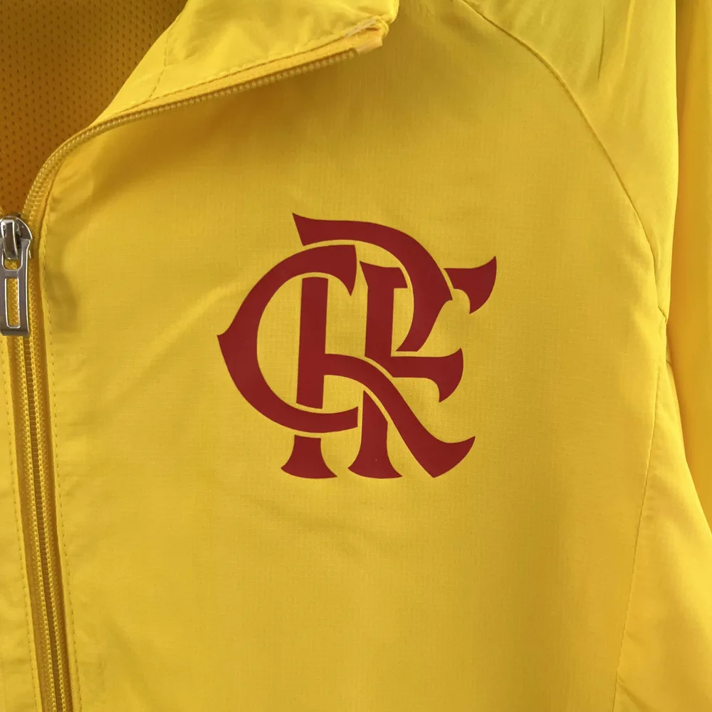 2023 Flamengo Windbreaker yellow Soccer Jersey AAA fan-grade