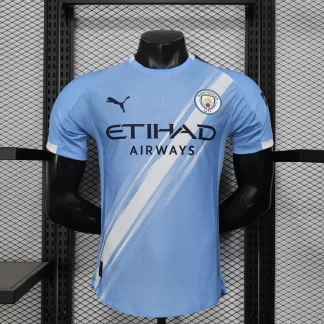 2025/2026 Versión Jugador Camiseta de Fútbol Local Manchester City Calidad Tailandesa