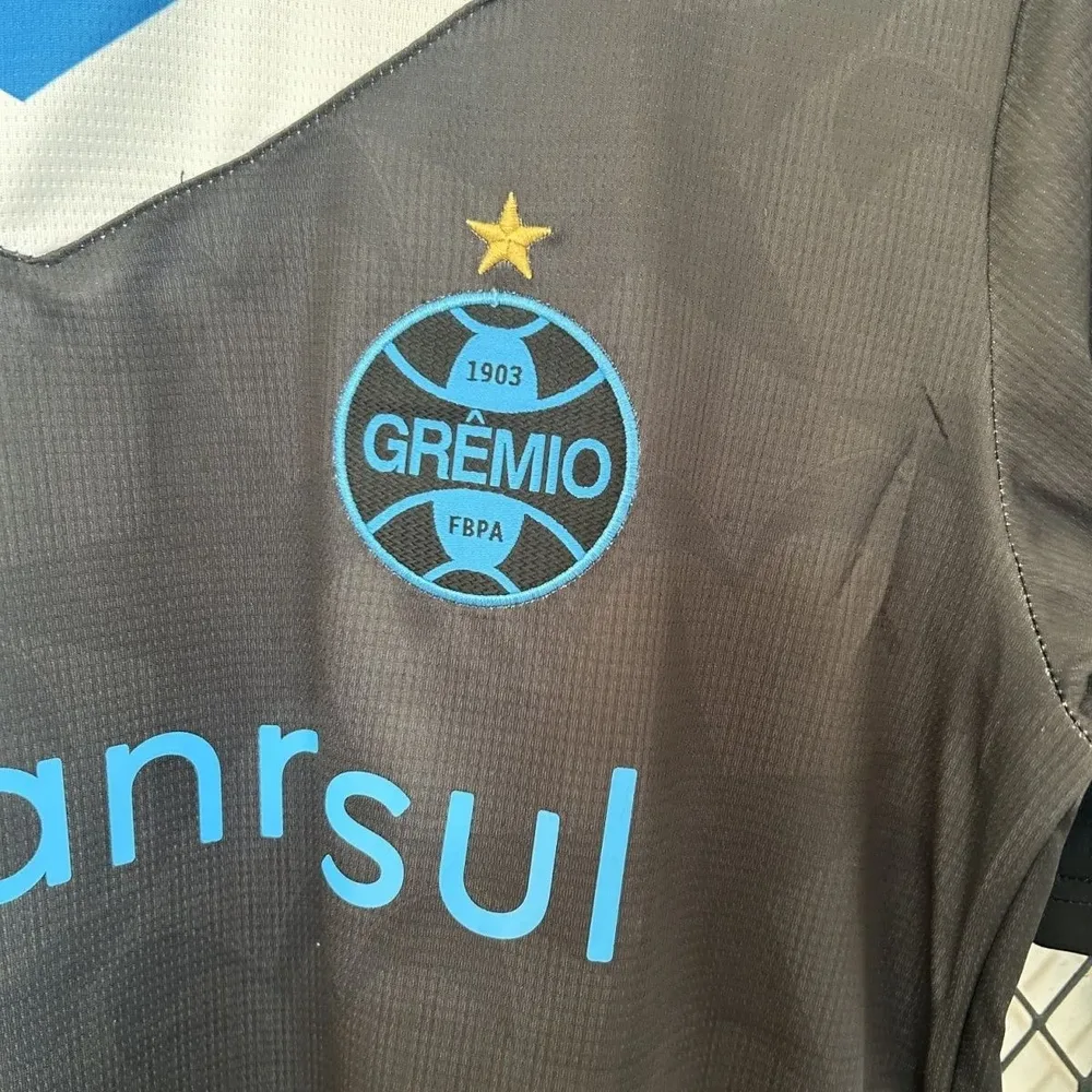2024/2025 Grêmio Segunda Equipación Visitante Camiseta de Fútbol Calidad Tailandesa