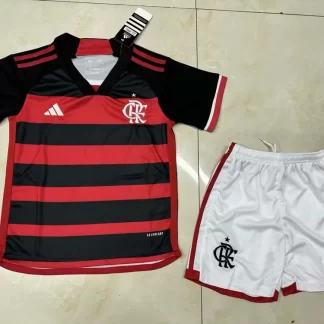 2024/2025 Camiseta Local Flamengo Talla Infantil Calidad Tailandesa