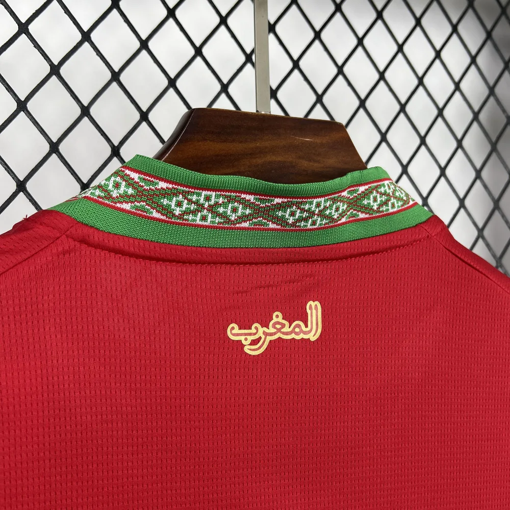 2026 Camiseta de Fútbol de la Selección de Marruecos Local AAA Grado Fan