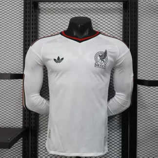 2026 Player Version Manga Larga Camiseta de Fútbol Visitante de México AAA fan-grade