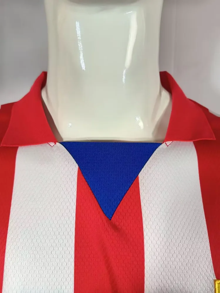 Camiseta de Fútbol Retro Local Atletico Madrid 2013-2014 Calidad Tailandesa