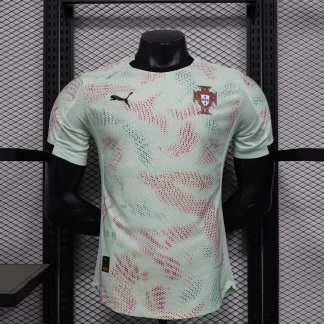 Versión Jugador Camiseta de Fútbol Visitante 2025 de Portugal AAA calidad fan