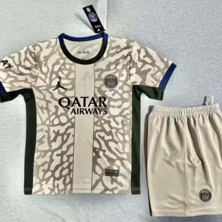 2023/2024 Psg Paris Saint-Germain Cuarta Camiseta Visitante Calidad Tailandesa Talla Infantil