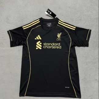 2025/2026 Liverpool Edición Especial Negra Camiseta 1:1 Calidad Thai
