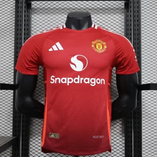 Camiseta de fútbol versión jugador 2024/2025 Manchester United Local Calidad Tailandesa