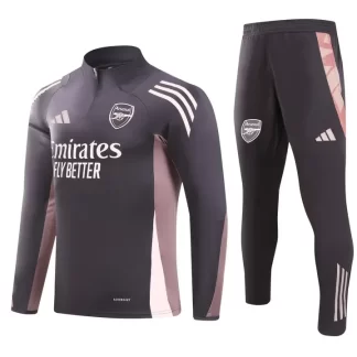 Chándal de Entrenamiento de Media Cremallera 2024/2025 del Arsenal en Púrpura Calidad Tailandesa
