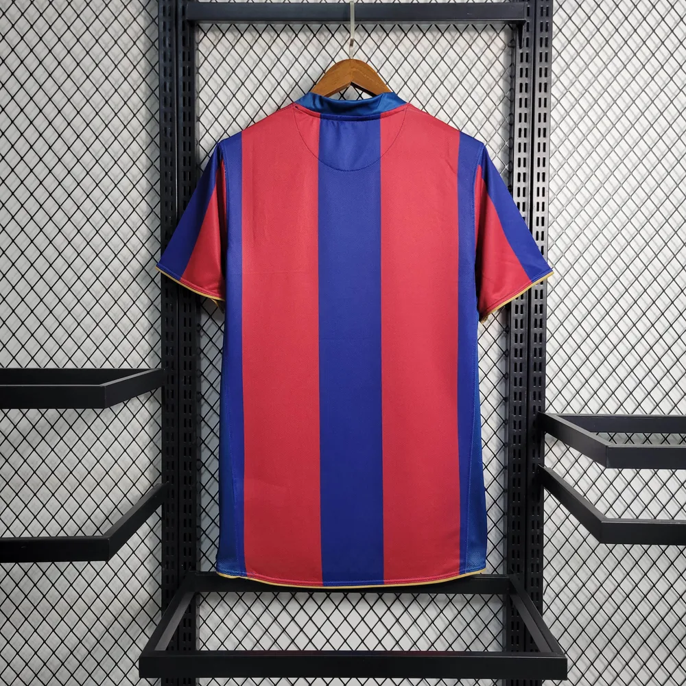 Camiseta de Fútbol Local Retro Barcelona 2007/2008 Calidad Tailandesa