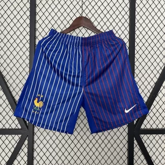 Pantalón Corto de Camiseta de Fútbol 2024 de Francia Visitante AAA calidad aficionado
