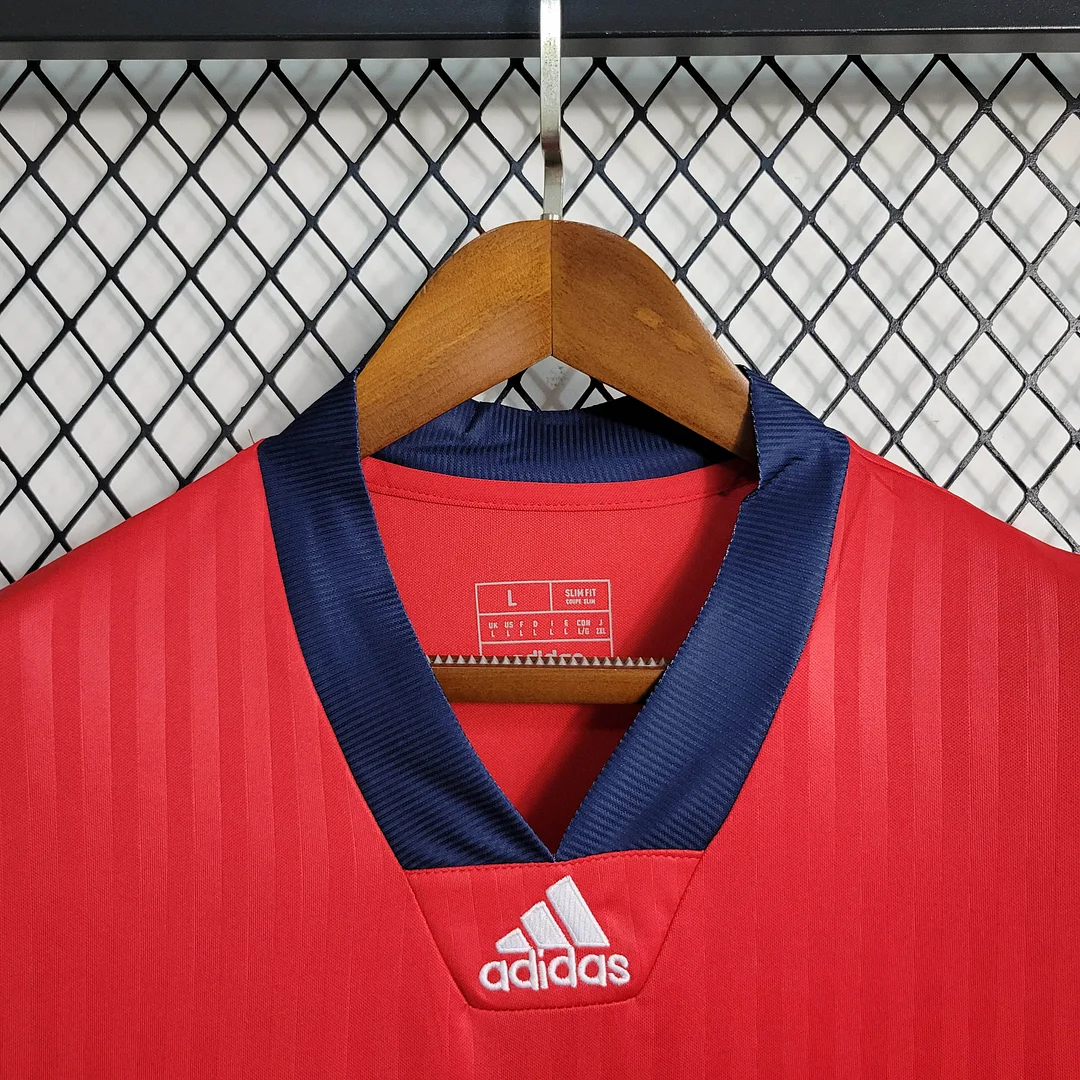 Camiseta de Fútbol 2022/2023 Arsenal Casual Rojo Calidad Tailandesa