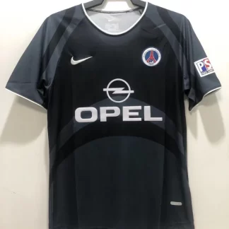2001/2002 Retro Psg Paris Saint-Germain Tercera Camiseta Visitante Calidad Tailandesa
