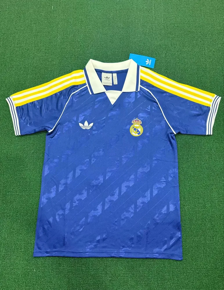 2026/2027 Real Madrid Edición Especial Azul Camiseta de Fútbol 1:1 Calidad Tailandesa
