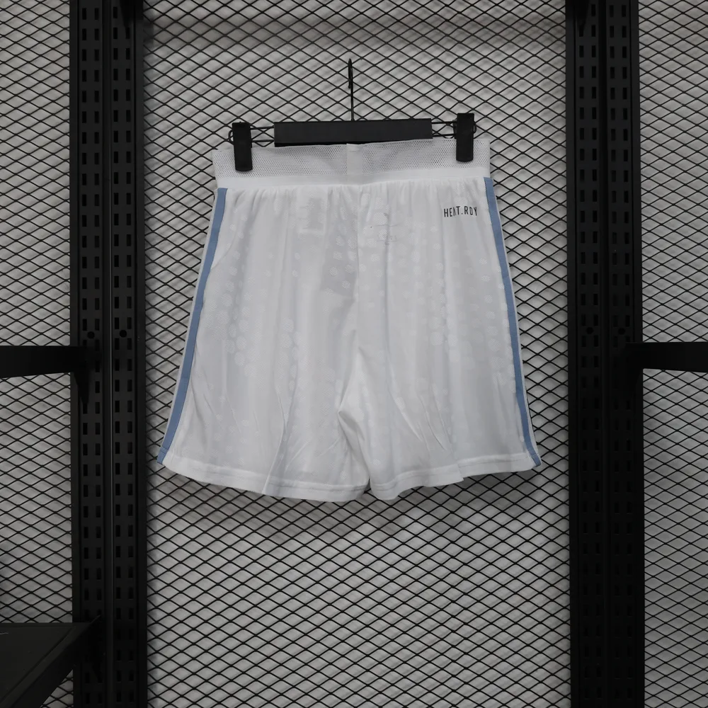 Pantalón corto blanco local de la Selección Argentina 2026 Versión Jugador AAA calidad aficionado