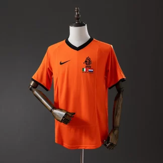 Camiseta Retro Selección Nacional Países Bajos Local 2000 AAA calidad aficionado