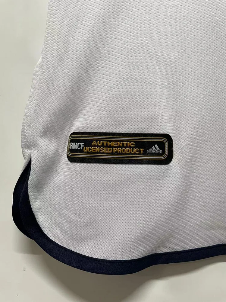 2000/2001 Retro Real Madrid Camiseta de Fútbol Local Calidad Tailandesa