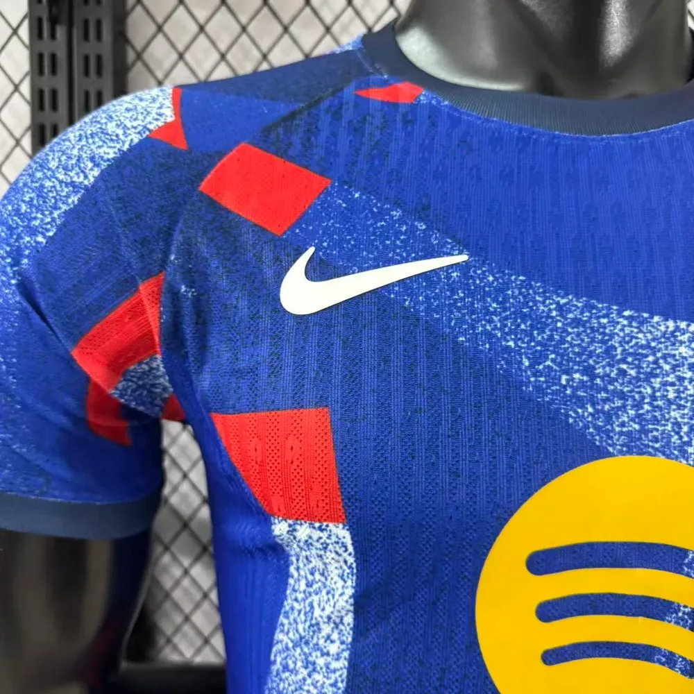 2025/2026 Camiseta de fútbol Barcelona Versión Jugador Edición Especial 31 Calidad Tailandesa