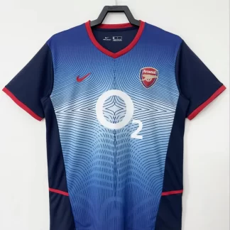 Camiseta de Fútbol Retro Visitante Arsenal 2002/2004 Calidad Tailandesa