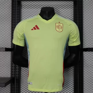 Camiseta de Fútbol Visitante España Versión Jugador 2024-2025