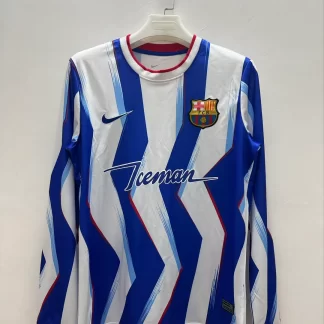 Camiseta de fútbol de manga larga de Barcelona 2026/2027 Edición Especial 1:1 Calidad Tailandesa