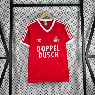 Camiseta de Fútbol Retro 1984/1985 del FC Köln Visitante 1:1 Calidad Tailandesa