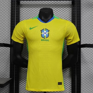2025/2026 Versión Jugador Local Brasil Camiseta de Fútbol Calidad Tailandesa