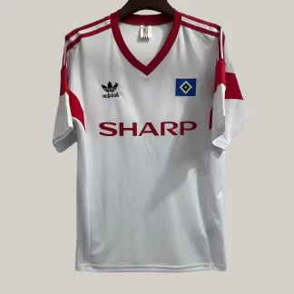 Camiseta de Fútbol Retro 1988-1989 del Hamburger SV Local 1:1 Calidad Tailandesa