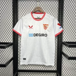 2024/2025 Sevilla Local Camiseta de Fútbol Calidad Tailandesa