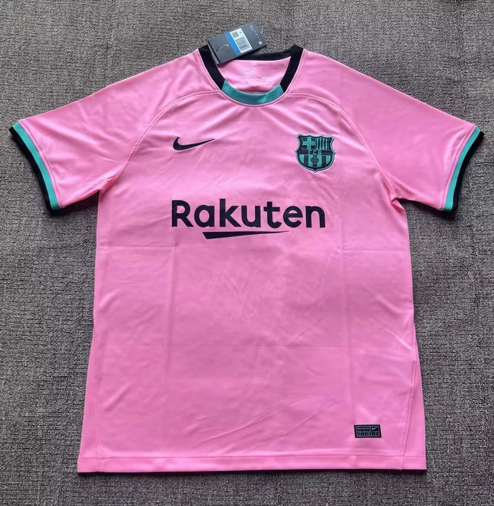 2020/2021 Retro Barcelona Tercera Equipación Visitante Camiseta de Fútbol Calidad Tailandesa