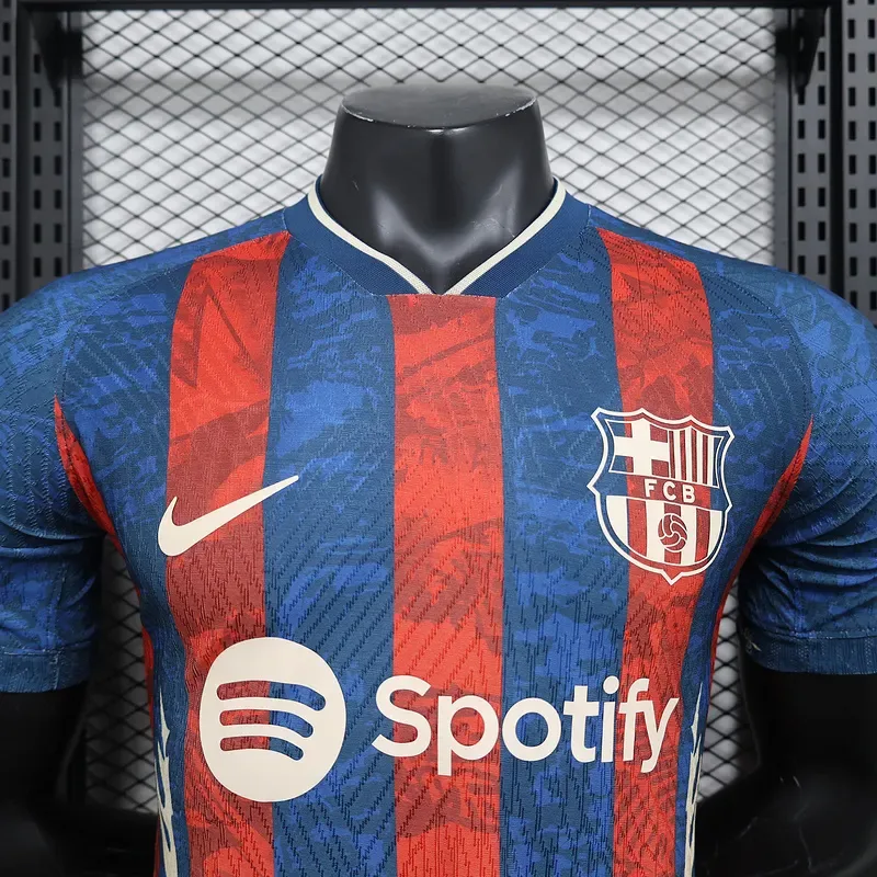 2024/2025 Camiseta Edición Especial Rayas Versión Jugador Barcelona Calidad Tailandesa