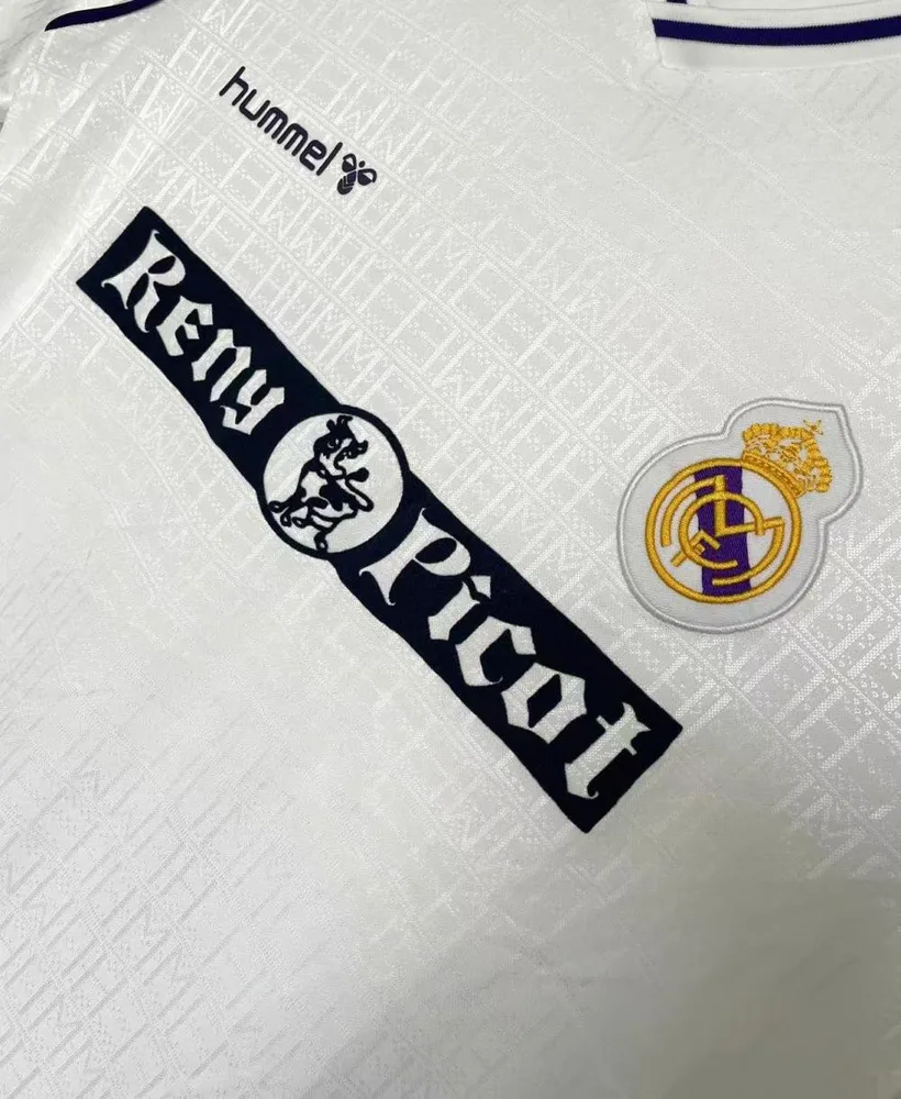1988-1990 Retro Real Madrid Camiseta Local Calidad Tailandesa
