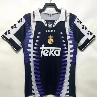 1997/1998 Retro Real Madrid Tercera Equipación Camiseta de Fútbol Calidad Tailandesa