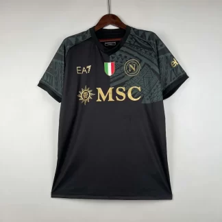 2023/2024 Napoli Tercera Equipación Visitante Camiseta de Fútbol Calidad Tailandesa