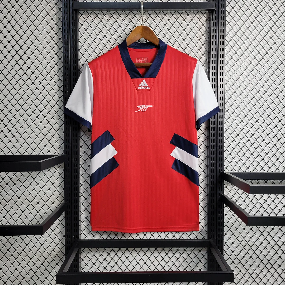 Camiseta de Fútbol 2022/2023 Arsenal Casual Rojo Calidad Tailandesa