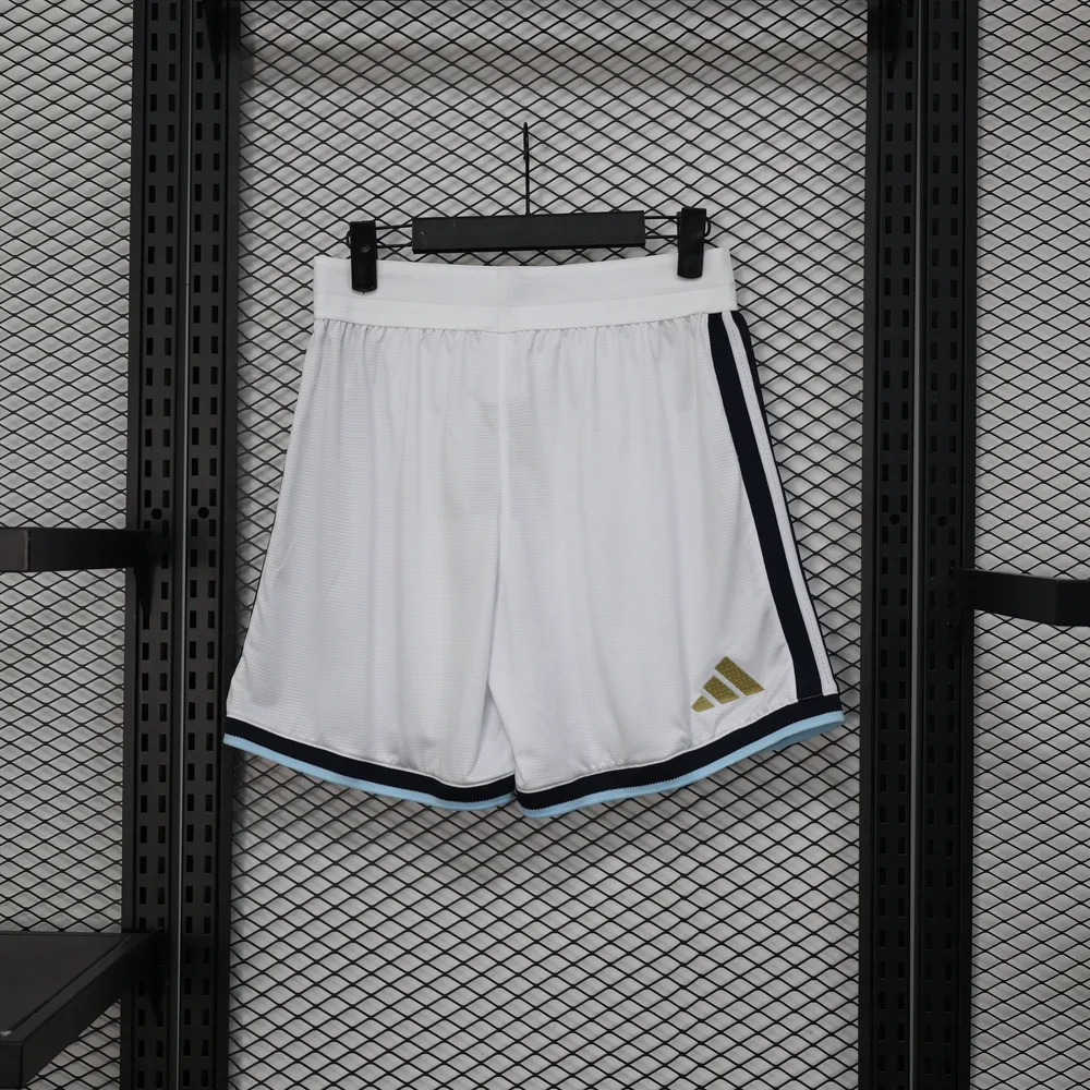 Pantalón corto blanco local de la Selección Argentina 2026 Versión Jugador AAA calidad aficionado